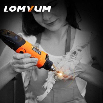400W Mini Electric Grinder Multi-function Angle Grinder DIY Creative Drill Grinding Machine
