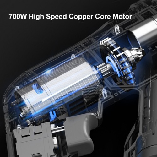 Rechargeable Lithium Battery Electric Rotary Hammer Drill Demolition Hammer