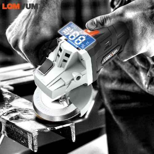 Power 21V Lithium Battery Brushless Cordless Grinding Multi-function Angle Grinder