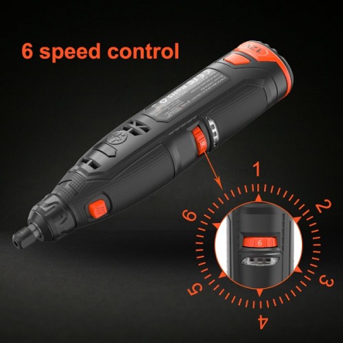 Electric Mini Grinder Tool Lithium Battery Variable Speed Wood Carving Pen for Milling Engraving