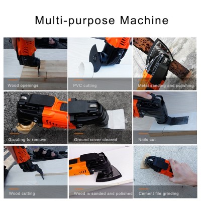 Multi-Function 300W Multimaster Electric Cutter Trimmer Electric Saw Renovator Tool Woodworking Oscillating Tools