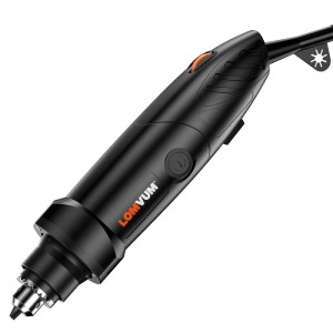 LOMVUM Electric Grinder 6Speed Grinding Polishing Drilling Carving Tools Set+Box LOMVUM Electric Grinder 6Speed Grinding Polishing Drilling Carving Tools Set+Box