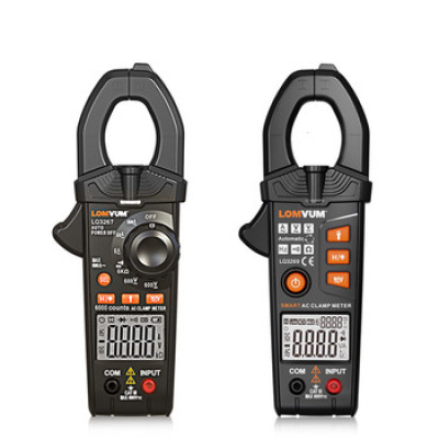 LQ3267/ LQ3269 LOMVUM Digital Clamp Meter Multimeter Mini AC/DC Current Voltage AutoRange Non-Contact 5999 Count 600A Ohm Current Voltage Tester