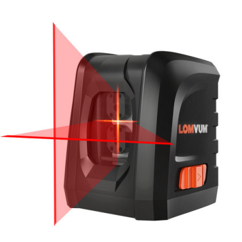 LOMVUM Mini Horizontal and Vertical Cross Line 360 Self-leveling Portable 360 laser level