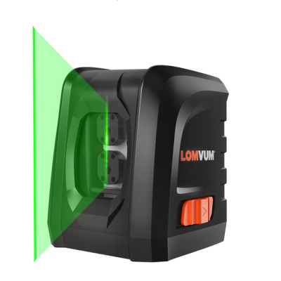 LOMVUM Mini Horizontal and Vertical Cross Line 360 Self-leveling Portable 360 laser level