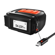 LOMVUM Laser two-in-one Tape Measure Infrared Laser Electronic Digital Display Ranging Multi-function Measurement Tool