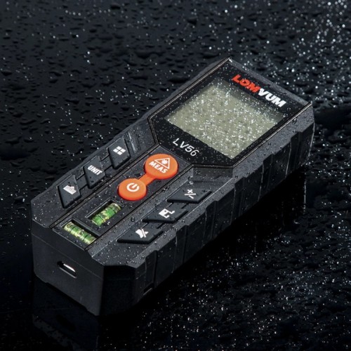 LOMVUM LV56 Laser Distance Meter Rangefinder Laser Tape Measure  Laser Tape Roulette Angle Measurement Ruler