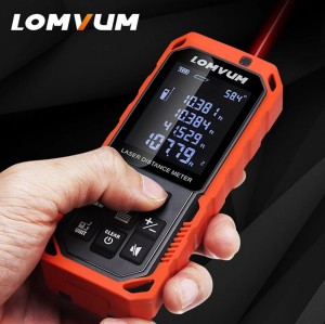 LOMVUM Usb Tester LD Series Rangefinders Digital Auto Level Laser Distance Meter Type High Precision Instruments
