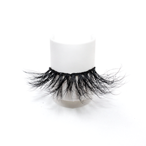 Top quality 25mm 45C style private label mink eyelash