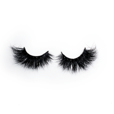 Top quality 25mm 609E style private label mink eyelash