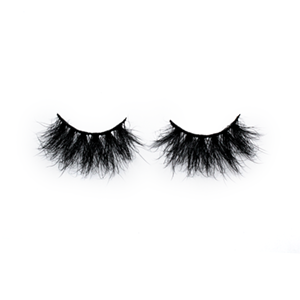 Top quality 25mm 48F style private label mink eyelash