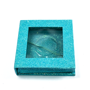 Qingdao factory top quality best price custom eyelash packaging paper plastic box with private label OEM ODM