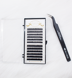 Charme Beauty Top Quality soft faux 3d individual eyelash extensions with custom private label