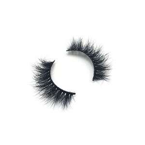 Top quality 14-18mm M187 style private label mink eyelash