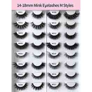 EShinee wholesale 3d mink lashes custom eyelashes package
