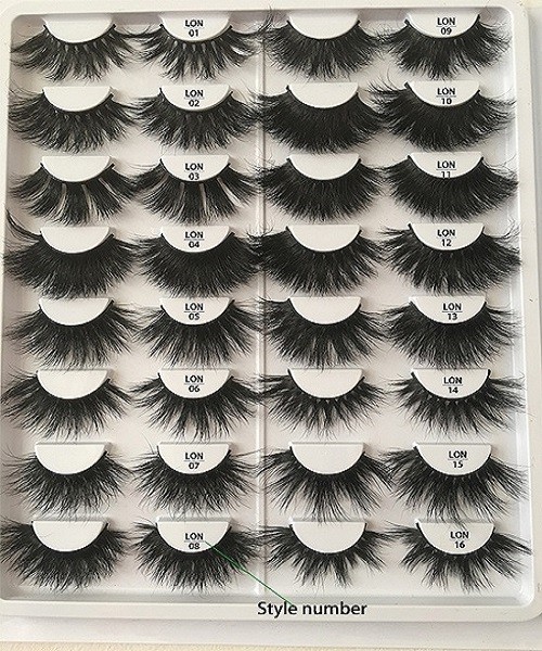 Wholesale customization  mink lashes Suitcase 25mm eyelashes 3d With Custom Packaging Your Own Logo