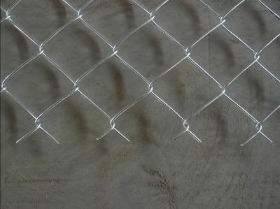 galvanized or PVC coated steel wire Chain link fence