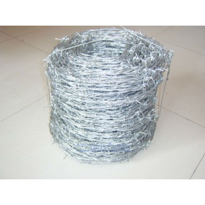 High tensile galvanized barbed   wire