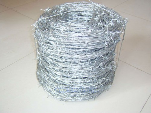 High tensile galvanized barbed   wire