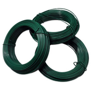 Custom color anti-corrosion high tensile pvc coated steel wire