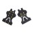 Remagy SG-0122 8 Spikes Rubber Ice Crampons Anti-slip Sole Whosale