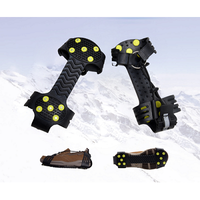 Remagy Sg-0117 10 crampons de glace en caoutchouc pour chaussures de randonnée en gros