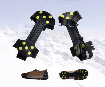 Remagy Sg-0117 Ramponi da ghiaccio in gomma a 10 punte per scarponi da trekking Whosale