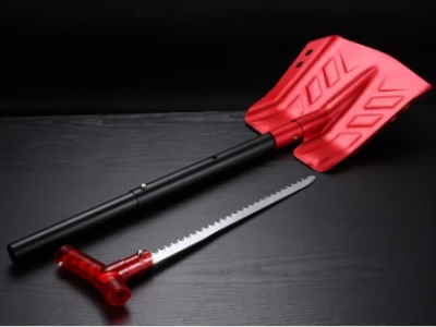 Remagy Is-005 Aluninum Multifunction Snow Shovel Blade  With 35cm Big Tooth Ice Saw shosale