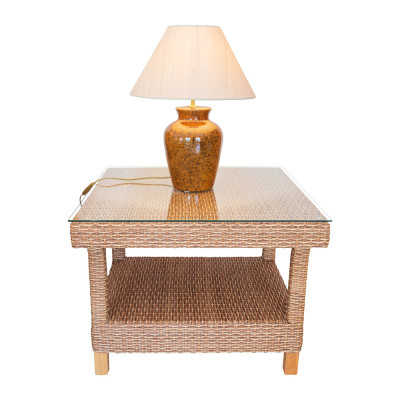 Clear Rectangle Glass Table Top