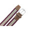 Colorful Unisex Leisure Polyester Braided Elastic Webbing Belts