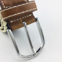Mixed color elastic braided belt