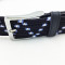 Mixed color elastic braided belt