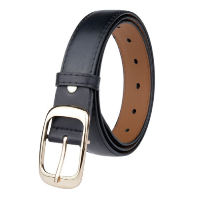 Wholesale Network Hot Fashion Casual Women Alloy Buckle Thin Belt