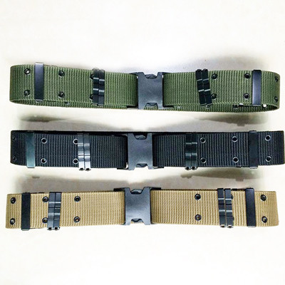 High Quality Simplicity Roller Buckle Stylish Designer Men Canvas Belt