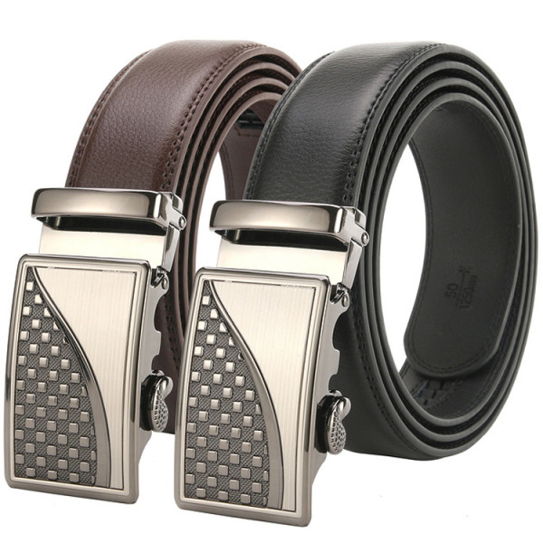 Belt Fashion Genuine Leather Men Belt Alloy Buckle Strap For Male Wide Luxury Cummerbund
