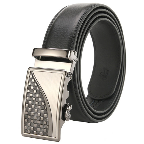Belt Fashion Genuine Leather Men Belt Alloy Buckle Strap For Male Wide Luxury Cummerbund