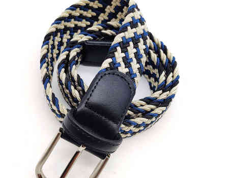 HANJUN High Quality Wholesale Elastic Woven Braided Adjustable Womens Belt