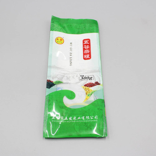 Custom Printed 1kg 5kg 10kg Moisture Proof Laminated Heat Sealing Plastic Rice Flour Packaging Bag