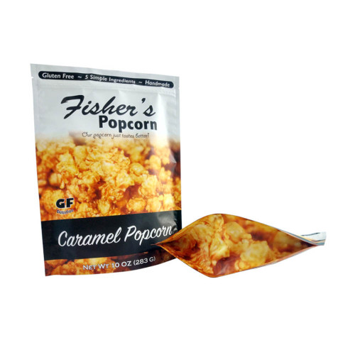 Reusable Ziplock Bag for Popcorn Packaging