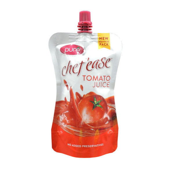 ZB Plastic Doypack Fruit Jelly Beverage Packaging Bag With Spout Juice Bag Good Price for sale