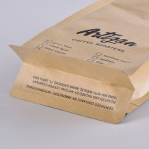 Whole Coffee Bean Kraft Paper Packaging Bag