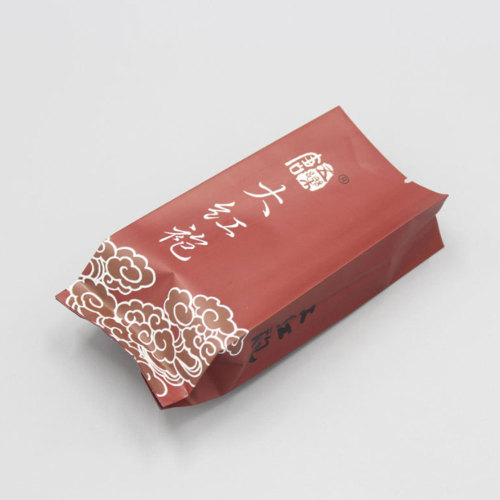 Custom Stand up Pouch Resealable Ziplock Empty Tea Packaging Bag