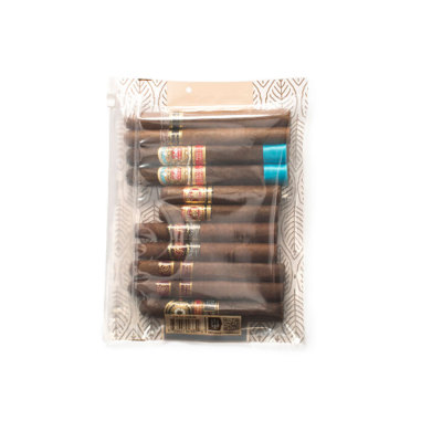 ZB Tobacco Packaging Pouch With Zipper Mylar Foil Laminated Cigar Packaging Bag Wholesale