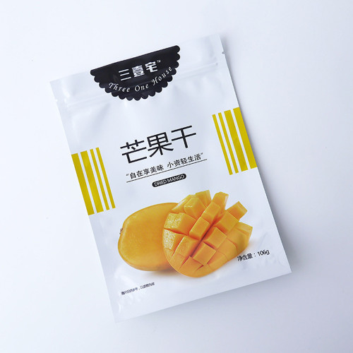 Food Grade Dried Fruit Packaging Bag with Zipper