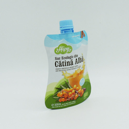 ZB Packaging Chinese Spout Pouch Factory OEM ODM Packaging Bag Supplier Spouted Pouch for Packaging Fruit Juice