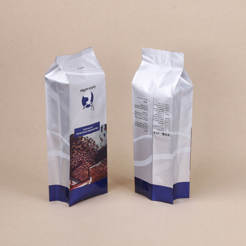 Plastic Ziplock Aluminum Foil Ground Coffee Packaging Bag