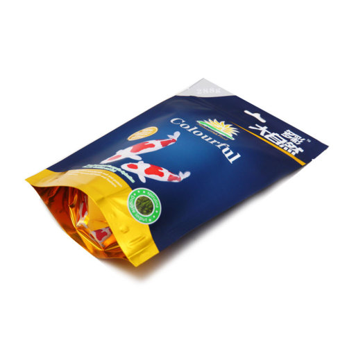 Factory Direct Supplier Stand up Fish Food Packaging Bag