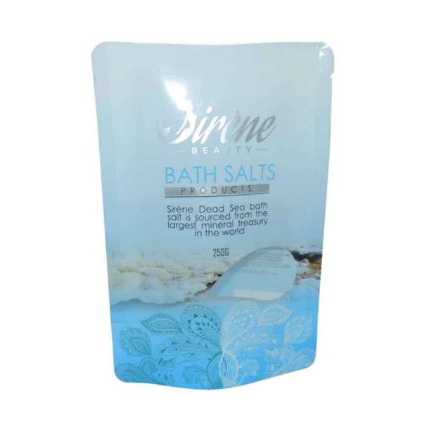 Sachet d'emballage de sel ZB avec fermeture éclair pour sels, vente en gros, personnalisé