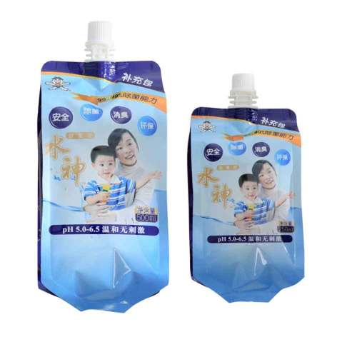ZB Packaging Chinese Spout Pouch Manufacturer OEM ODM Customized Printed Jelly Packaging Bag with Nozzle