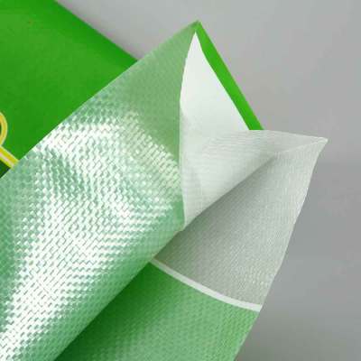 ZB Rice Packaging Bag 25kg 50kg Laminated PP Woven Bag for Rice Sugar Grain Packaging Chinese Factory Wholesale